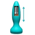 thumbnail image 3 of Doc Johnson A-Play Thrust Adventurous Rechargeable Silicone Anal Plug, Teal, 3 of 4