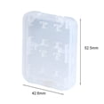 thumbnail image 2 of HLONK 1/50 Pcs Portable Memory Card Transparent Storage Box, 2 of 7