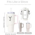 thumbnail image 2 of Lomyolo Water Bottle Carrier Bag for 40oz Tumbler - Neoprene Gym Bottle Holder Pouch with Adjustable Strap, Phone Pocket, Water Bottle Pouch Sleeve Accessories for Fitness, Hiking,Sports,Outdoors, 2 of 5