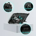 thumbnail image 3 of For 2013-2018 Dodge Ram 1500 2500 3500 Factory W/Bulbs LED Projector Headlights, 3 of 6
