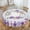 Floral Wreath With Ladybugs, variant on Love Dove Paris Romance Heart Round Tablecloth Waterproof Oil Proof Spill Proof Table Cloth 70" for Camping, Dining, Indoor and Outdoor Table Cover