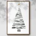 thumbnail image 2 of Christmas Tree I - Framed Gallery Wrapped Holiday Canvas - 17 x 25 - Rosewood Frame, 2 of 8