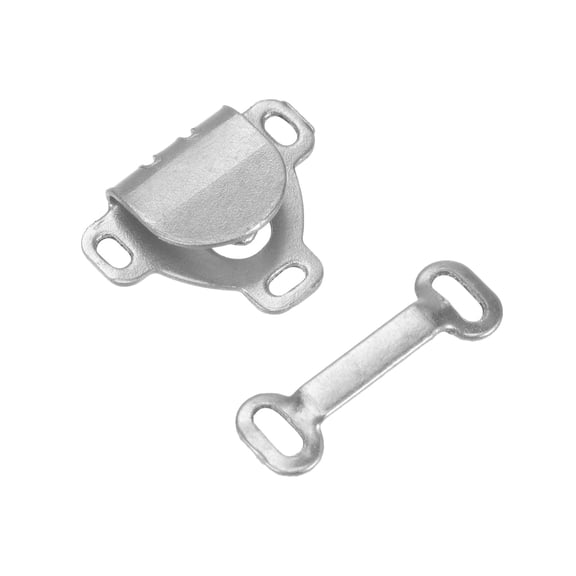 Uxcell Sewing Hooks and Eyes Closure Set for Trousers DIY, Silver Tone, 20 Sets