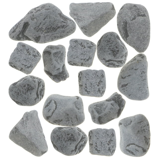 1 juego de grava negra para acuario, mini grava para acuarios, terrarios y plantas suculentas, piedras decorativas de río.