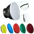 thumbnail image 2 of BQLQBQLQ New Six Color 6 Inch 7inch Photography Diffuser Mushroom Lamp Soft Light Cover, 2 of 8