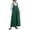 Green, variant on Women's Soild Color Corduroy Jumper Dress, Sleeveless V-Neck Flare Midi Overall Dress with Pockets, Casual Pinafore Tank Dress for Work, Vacation Black S