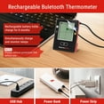 ThermoPro TP25W Bluetooth Meat Thermometer with 650FT Wireless Range 4