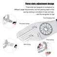 thumbnail image 3 of Bicycle Disc Brake Tool, 4mm Thickness Rotor Truing Fork Laser Cutting 3 Openings  for Bike Maintenance, 3 of 8