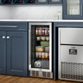 thumbnail image 5 of 15 in. Small Stainless Steel, Glass-Door Built-In Refrigerator and Beverage Cooler, 3 cu. ft. - KM-BIR3C-GD., 5 of 16