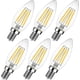thumbnail image 1 of 6Pack E14 Dimmable Warm White 600lm 6W LED Bulbs Replaces 60W 2700K LED Candle Bulb Energy Saving, 1 of 5