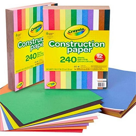 Crayola CYO99-0081 Premium Construction Paper