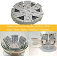thumbnail image 3 of LAICAIW Pot Pan Protectors, Pan Protectors for Stacking all Clad to Prevent Scratching, Anti Slip Felt Pot Separators for Non-stick Pans Cookware Accessories Set of 12, 3 of 7