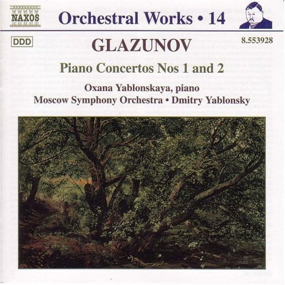 A. Glazunov - Piano Concertos 1 & 2 - Music & Performance - CD