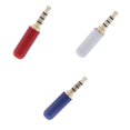 thumbnail image 1 of 3 Piezas / pieza 4 Polos 3. Adaptador de Conector de sonido de Auriculares de 5 Mm DIY, 1 of 9