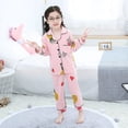 thumbnail image 1 of Conjunto de pijamas de algodón para niña, ropa de dormir con estampado de flores, para fiesta, regalo de Navidad, Otoño e Invierno, 1 of 4