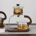 thumbnail image 4 of Juego de Té de Fabricante de Té Perezoso, Juego de Teteras de Vidrio fácil de Usar para la cocina en Casa, 4 of 7