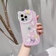 thumbnail image 1 of Sanrio-funda de Hello Kitty para iPhone, carcasa transparente de lujo con dibujos animados, para modelos 14, 13, 12, 11 Pro Max, XR, XS MAX, 7, 8 Plus, SE, Y2K zhangmengya LED, 1 of 2