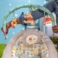 thumbnail image 5 of Bright Starts Disney Baby Winnie the Pooh Dots & Hunny Pots Baby Bouncer Vibrating Infant Seat, 5 of 18