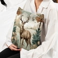 thumbnail image 6 of Deer Velvet Throw Pillow Covers Set of 2 with Unique Patterns for Bed and Sofa, Available in 16x16, 18x18, and 20x20 Inches for Various Occasions, 6 of 6