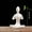 White D, variant on 12 Styles Abstract Figure Art Ceramic Yoga Poses Figurine Porcelain Lady Statue Home Yoga Study Studio Decor Ornament Sculpture