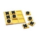 thumbnail image 3 of Juego de tres en raya Juegos de mesa XO Games Decorativo para amigos Noche familiar Goody Dorado, 3 of 9