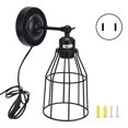 thumbnail image 3 of Apliques de pared accesorios de iluminación 85-250V Fácil instalación Galvanoplastia negra para pasillo para sala de estar para cafetería ANGGREK Otros, 3 of 8