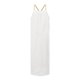 thumbnail image 5 of Vestido camisola holgado informal de color liso para mujer: sin mangas, con lazo en la espalda, corte A, tejido no elástico, adecuado para el día a día en las vacaciones de verano, lavable a máquina, 5 of 6