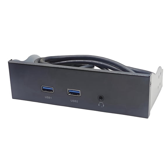 HOT USB3.2 GEN1 Floppy Drive Slot HD-AUDIO Audio Front Panel 5.25inch Optical Support 2x USB3.0   1x 3.5mm