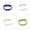 C, variant on Leather Cat Collar with Removable Safety Elastic Strap, Breakaway Alternative for Small Big Boy Girl Cats, Cute Shaped Kitten Collar for Indoor Adult Cats