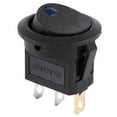 thumbnail image 3 of 2x 12V LED Inverter Rocking Rocker Switch ROUND SPST ON- for BOAT Car Blue & Red, 3 of 8