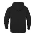 thumbnail image 3 of GrmtClth Hoodies for Men Relaxed Fit Hooded Sweatshirt Soft Long Sleeve Pullover Tops 2025 Fall Oversized Outerwear with Kangaroo Pockets Black XL, 3 of 4