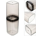 thumbnail image 6 of LEORX Toothpaste Case Toothpaste Holder Grey Transparent 1Pcs, 6 of 8