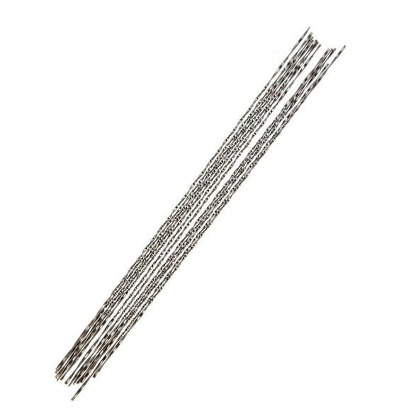12 Pieces Scroll Saw Blades, Plastic Saw Blades, 12 Pieces Scroll Saw Blades With Spiral Teeth Wood Saw Blades for Wood Metal Plastic Cutting Sawing Carve#1
