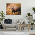 thumbnail image 3 of Stupell Industries Moose in Autumn Foliage Animals & Insects Photography Gallery Wrapped Canvas Art Print Wall Art, 48 x 36, 3 of 8