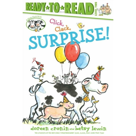 Click Clack Book Click, Clack, Surprise!/Ready-To-Read Level 2, (Paperback)