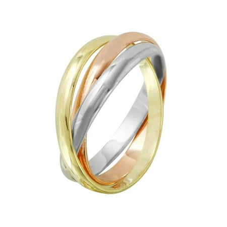 Foreli Ladies 14K Three tone Gold Ring