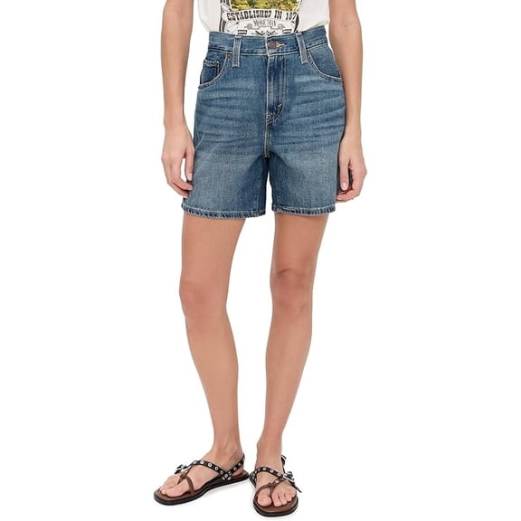 Levi's Women's High Baggy Short Stop Flaxing Size 30