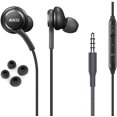 thumbnail image 1 of Samsung AKG Earbuds Auriculares estéreo de 3,5 mm para Samsung Galaxy S10 S10e S9 S8 Plus A31 A71 Auriculares con Cable - Diseñados por AKG - con micrófono y Botones de Volumen (Negro), 1 of 5