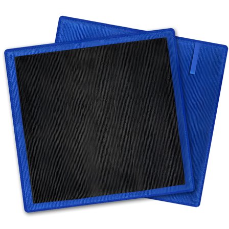 RAGUPEL 2 Pack Clay Towel Auto Detailing, Fine Grade Microfiber Car Clay Bar Towel, Chamois Towel for Car, DIY Detail Clay Towels, Clay Bar Alternative for Car Detailing