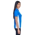 thumbnail image 3 of Ladies' Cool & Dry Sport Two-Tone Polo - ROYAL/ WHITE - 3XL, 3 of 3