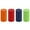 Red+Dark Blue+Orange+Green, variant on PP Mason Jar Lids Regular Mouth Mason Canning Ball Jars Top Lids Food Storage 24 Pack Assorted Color
