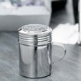 thumbnail image 5 of 10-Ounce Stainless Steel Dredge Shaker With Handle Commercial Grade Spice Dredge Shaker For Restaurants, 5 of 5