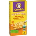 thumbnail image 2 of Annie's Organic Vegan Cheddar Mac and Cheese - 6oz-2 pack-with candy pack, 2 of 9
