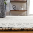 thumbnail image 4 of SAFAVIEH Marbella Norton Geometric Area Rug, Black/Ivory, 6' x 6' Round, 4 of 10