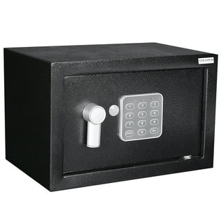 Urban August Dual Combination & Keyed Lock box - Lockable Box for Everyday  Use - Multi-Purpose lock for Home & Office Safety - Made of