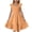 Orange, variant on Little Girls Summer Dresses Normal Dresses for Girls Short Sleeve T Shirt for And Mom Outfits Size Mint Flower Girl Elegant Square Neck Ruffle Back Sleeveless Dress Twirl Party Gown Red 5-6 Years