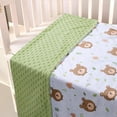 thumbnail image 4 of Manta para bebé Donsonny Soft Minky 76x102 cm Little Bear, 4 of 6