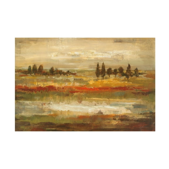 Trademark Fine Art 'Summer Meadows' Canvas Art by Silvia Vassileva
