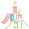 thumbnail image 4 of OULII 2Pack Playground Slide Decorative Plastic Scene Accessories for Children's Day Events, 4 of 8