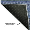 thumbnail image 3 of Addison Rugs Mayfield Washable Transitional Stripes Blue Rectangle Rug, 8' x 10', 3 of 6